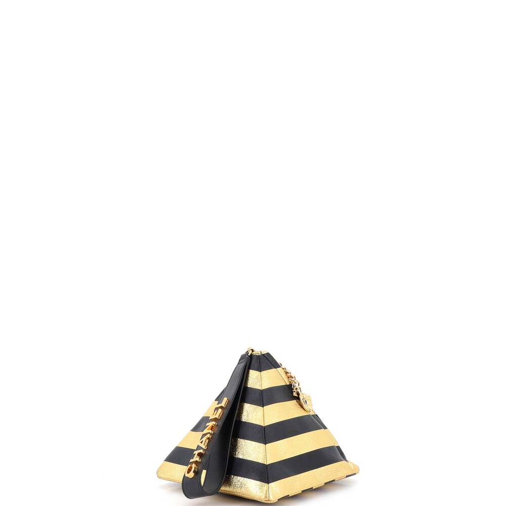 Chanel Kheops Pyramid Bag Striped #224373C35B - Picture 2 of 8